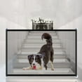 thumbnail image 1 of Darzheoy 71"x28" Pet Gate, Baby Gate, Magic Gate Portable Folding Mesh Gate Safe Guard Isolated, Indoor and Outdoor Safety Gate Install Anywhere, 1 of 7