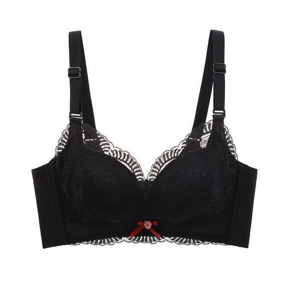 Darzheoy Adjust The Upper Gathered Of Auxiliary Breasts Thicken Underwear Daily Bra Sexy Bras for Women 36/80A