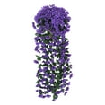 thumbnail image 1 of Darzheoy Artificial Hanging Flowers, Hanging Baskets Artificial Flowers, Plastic Fake Hanging Baskets, Lifelike Flower Plant Garland, Artificial Flowers for Decoration, 1 of 8