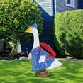 thumbnail image 1 of Darzheoy Back to School Porch Goose Outfits, 1 Set Porch Goose Outfits, Yard Gooses Statue Clothes for 23" Statue Patio Lawn Garden Decoration, 1 of 5