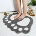 thumbnail image 1 of Darzheoy Bathroom Rug Mat, 24" x 16", Extra Soft and Absorbent Bath Rugs, Washable Non-Slip Carpet Mat for Bedroom, Bathroom, Living Room, Machine Washable Rug (Gray), 1 of 9