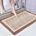 thumbnail image 1 of Darzheoy Bathroom Rugs, 24" x 16" Soft and Absorbent Microfiber Bath Rugs, Non-Slip Shower Carpet, Machine Wash Dry, Bath Mats for Bathroom Floor, Tub and Shower (Orange), 1 of 8