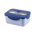 thumbnail image 1 of Darzheoy Bento Box Adult Lunch Box with 3 Compartment, Lunch Box, Leak Proof Lunch Box Containers, Microwave Safe Lunch Box, Microwave & Dishwasher Safe, 1 of 6