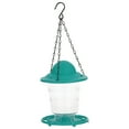 thumbnail image 1 of Darzheoy Bird Feeders for Outdoors, Retractable Hanging Squirrel Proof Wild Bird Feeders for Garden Yard Outdoor Decoration, Round Roof Design for Sun-Proof and Rainproof, Green, 1 of 5