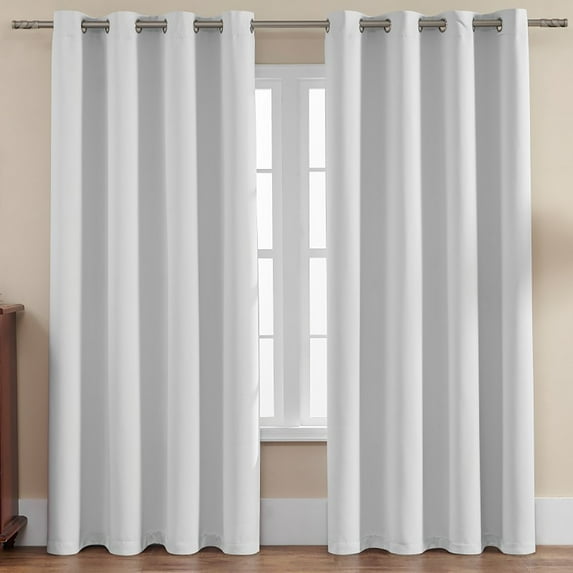 Darzheoy Blackout Curtains for Bedroom, Thermal Insulated Room Darkening Curtains for Living Room Window 52 x 63 inch