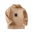 thumbnail image 1 of Darzheoy Boys and Girls Fall and Winter Warm and Thickened High Neck Long Sleeved Tops for 2-10 T, 1 of 3