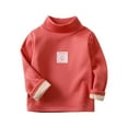 thumbnail image 1 of Darzheoy Boys and Girls Fall and Winter Warm and Thickened High Neck Long Sleeved Tops for 2-10 T, 1 of 3