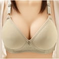thumbnail image 1 of Darzheoy Bra for Women Solid Color Non-Steel Non-Magnetic Buckle Underwear Bras Bras for Women 44/100AD, 1 of 4