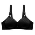 thumbnail image 1 of Darzheoy Bras for Women No Underwire Women's Non Steel Ring Comfortable Printing Plus Size Sexy Four Breasted Bra Underwear Sexy Bras for Women 36/80BC, 1 of 4