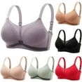 thumbnail image 1 of Darzheoy Bras for Women No Underwire Casual Gathered Shaping Cup Mesh Underwire Bra Everyday Bras 40/90, 1 of 3
