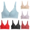 thumbnail image 1 of Darzheoy Bras for Women No Underwire Fashion Comfortable Ladies Lace Racerback Bras Strap Wrap Plus Size Bra 36/80B, 1 of 4
