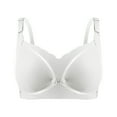 thumbnail image 1 of Darzheoy Bras for Women No Underwire Ladies Comfortable Breathable Front Buckle Breastfeeding Bra Ladies Underwear Bralette 34/75BC, 1 of 7
