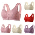 thumbnail image 1 of Darzheoy Bras for Women No Underwire Ladies Comfortable Lace Breathable Bra Underwear Bras Everyday Bras for Women 46/105, 1 of 3