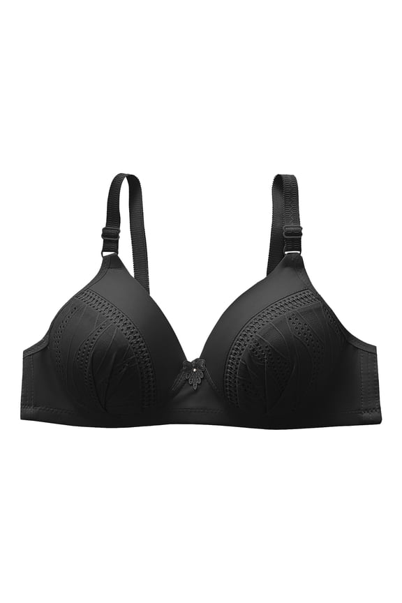 Bras for Women No Underwire Ladies Solid Color Comfortable Bra Underwear Bras Sport Bras for Women 95C