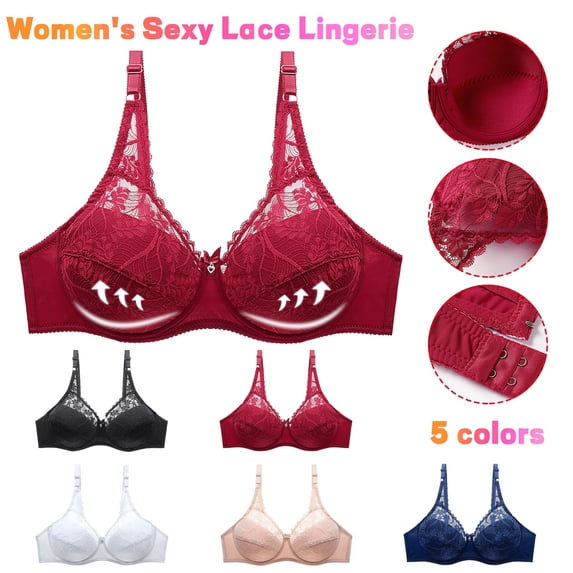 Darzheoy Bras for Women No Underwire Ladies Traceless Comfortable No Steel Ring Vest Breathable Gathering Bra Ladies Underwear Womens Bra 40/90E
