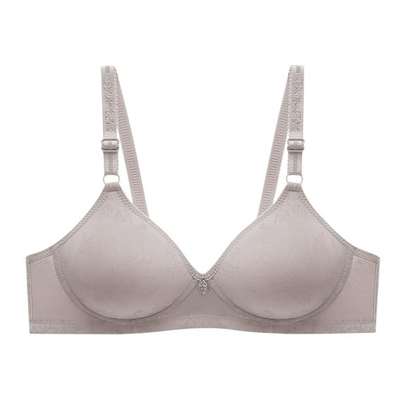 Darzheoy Bras for Women No Underwire Oversized Bra Thin Wirefree Breasted Lace Traditional Embroidered Bras 38-85