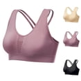 thumbnail image 1 of Darzheoy Bras for Women No Underwire Traceless Sports Bra With A Beautiful Back Yoga Sleep Fitness Style Underwear Bra Women Bras L, 1 of 8