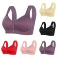 thumbnail image 1 of Darzheoy Bras for Women No Underwire Women's Large Sized Seamless Comfortable Breathable Underwear Daily Bra Bras for Women 50, 1 of 4