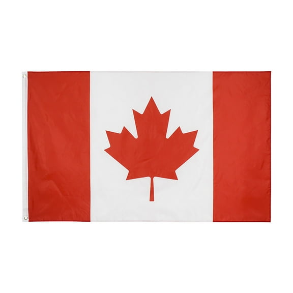 Darzheoy Canada Flag 3x5 Ft Embroidered Canada Flag Heavy Duty Nylon, Canadian National Banner Flags