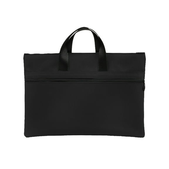 Darzheoy Canvas Document Bag with Handle Zipper File Bag Handle Business Briefcase Bag A4 File Organizer Organizer Handbag