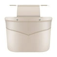 thumbnail image 1 of Darzheoy Car Trash Can, Leather Foldable Vehicle Seat Hanging Dustbin Container, Multi-Function Automotive Interior Garbage Storage Organizer Holder Bag Accessories, 1 of 6