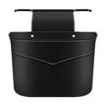 thumbnail image 1 of Darzheoy Car Trash Can, Leather Foldable Vehicle Seat Hanging Dustbin Container, Multi-Function Automotive Interior Garbage Storage Organizer Holder Bag Accessories, 1 of 6