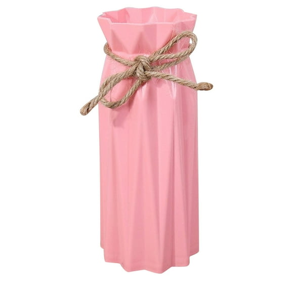 Darzheoy Ceramic Flower Vase Modern Home Decor Vases for Centerpieces Minimalist Farmhouse Vase Cute Decorative Vases Flowers Tulip Pampas Grass Vase for Table Bathroom Shelf