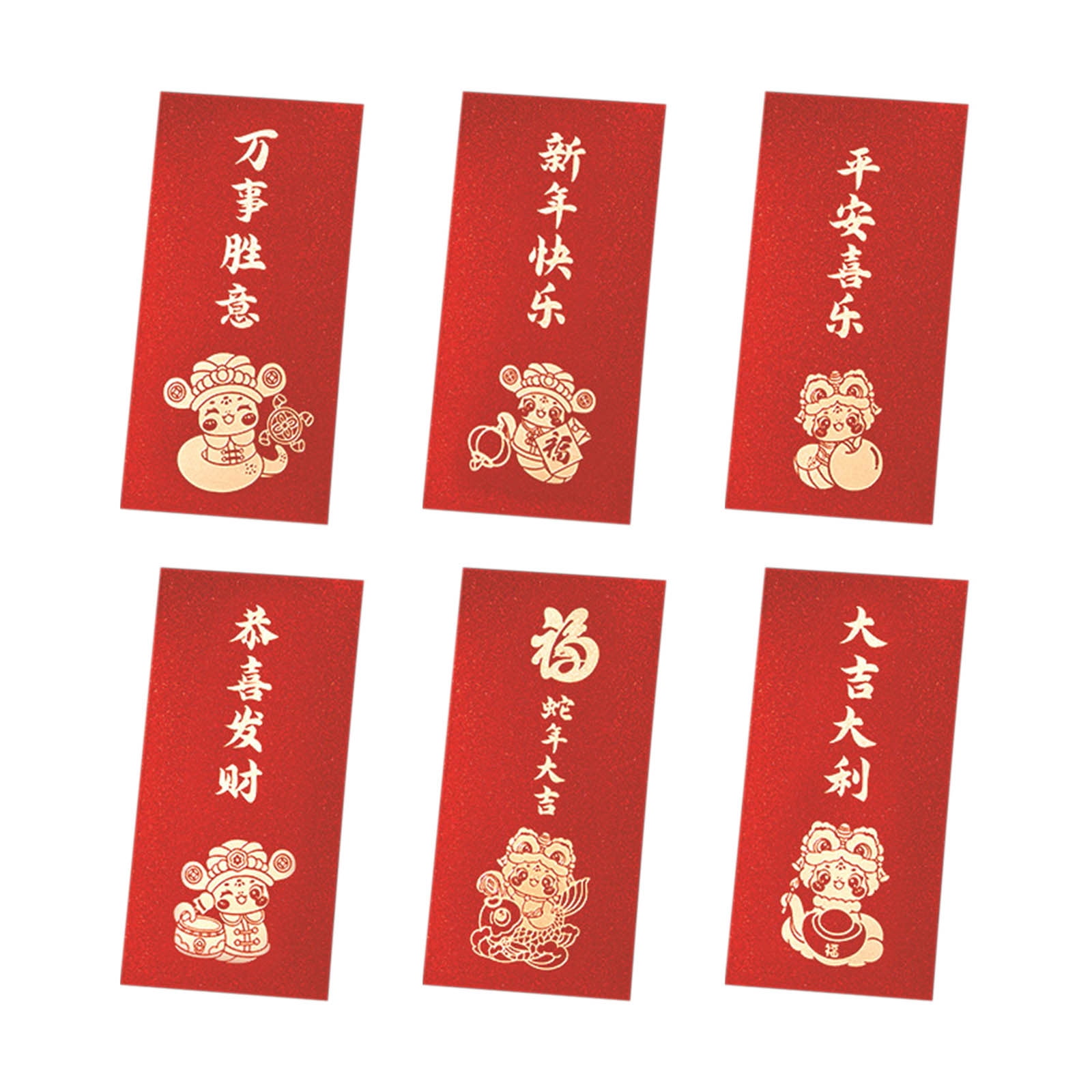 Darzheoy Chinese New Year Red Envelopes 2025 Year Of The Snake Red