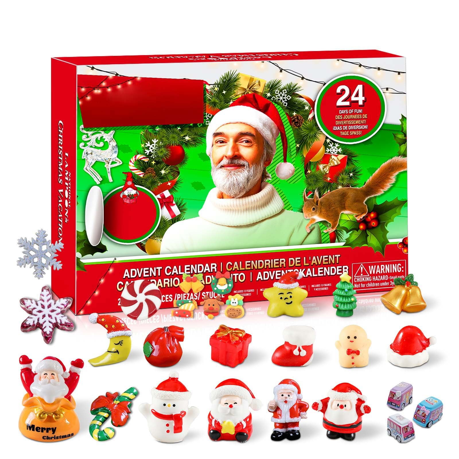 Darzheoy Christmas Advent Calendar 2025, 24 Days Countdown Calendar ...