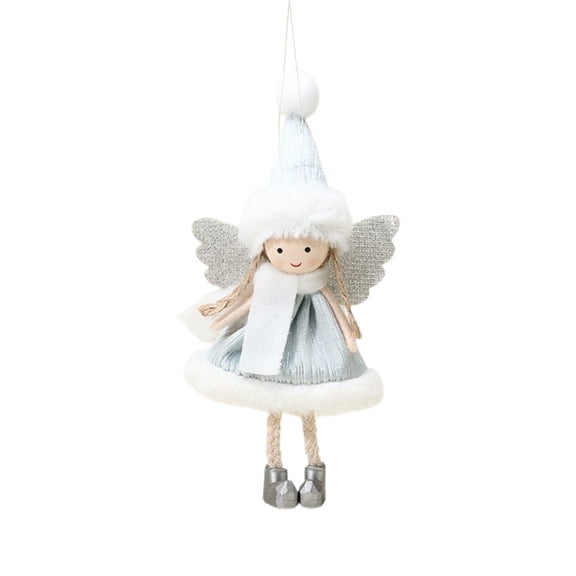 Darzheoy Christmas Decoration Angel Doll Pendant Tree Decorative Hanging Ornaments Crafts Gifts