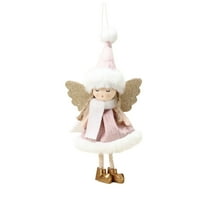 Darzheoy Christmas Decoration Angel Doll Pendant Tree Decorative Hanging Ornaments Crafts Gifts