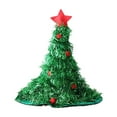 thumbnail image 1 of Darzheoy Christmas Hats Funny Xmas Santa Claus Hat Christmas Tree Hat Holiday Hats for Christmas Xmas Holiday Winter Theme Party Supplies Props, 1 of 6