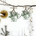 thumbnail image 1 of Darzheoy Christmas Mistletoe Decor Artificial Mistletoe Wall Hanging Christmas Home Fireplace Interior Decoration Christmas Tree Accessories Hanging, 1 of 5
