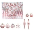 thumbnail image 1 of Darzheoy Christmas Ornaments Set 40Pcs Electroplated Plastic Balls Classic Christmas Balls Hanging Decorations Christmas Tree Hanging Decorations Suit, 1 of 9