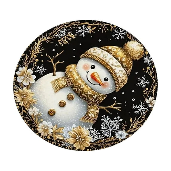 Darzheoy Christmas Placemats for Dining Table, Holiday Table Runners and Mats for Christmas Dinner Party Decoration and Home Use