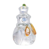 Darzheoy Christmas Snowman Ornament, Crystal Design Snow Figure for Holiday Decorations, Festive Supplies for Home and Tree