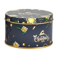 thumbnail image 1 of Darzheoy Christmas Storage Boxes Tinplate Gift Wrapping Candy Snacks Organizer for Home Kitchen Holiday Decor Reusable Metal Containers, 1 of 6