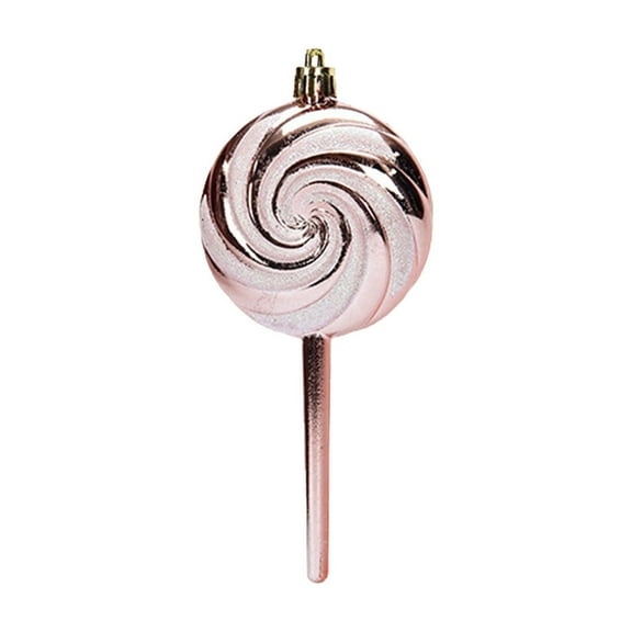 Darzheoy Christmas Tree Ornaments Lollipop Painted Candy Shaped Christmas Decoration Pendant Accessories Christmas Tree Small Pendant