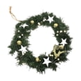 thumbnail image 1 of Darzheoy Christmas Wreath Diameter 7.8 Inches Christmas Wreath Winter Wreath Targeted for Indoor Outdoor Home Walls Window Festival Decoration, 1 of 6