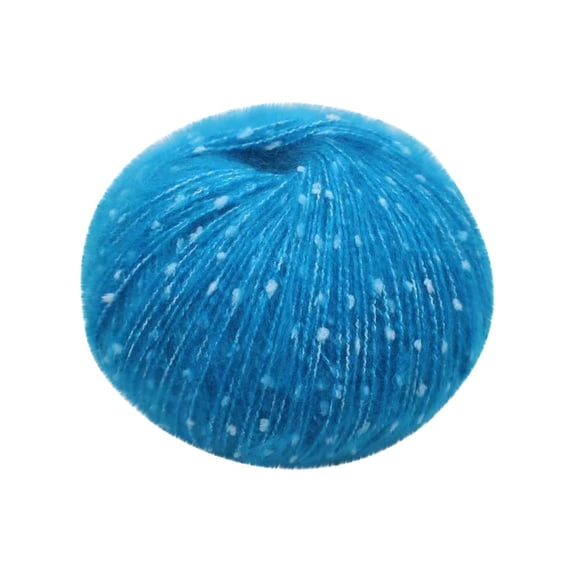 Elainilye Classic Wool Yarn, Fiber Wool Yarn Roving, Needle Felting Wool for Needle Felt, DIY Hand Spinning, Needle Felts Craft - Multicolor