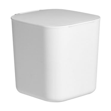 Darzheoy Desktop Trash Can Living Room Debris Bucket Car Home Desk Restaurant Storage Barrel Trash Basket