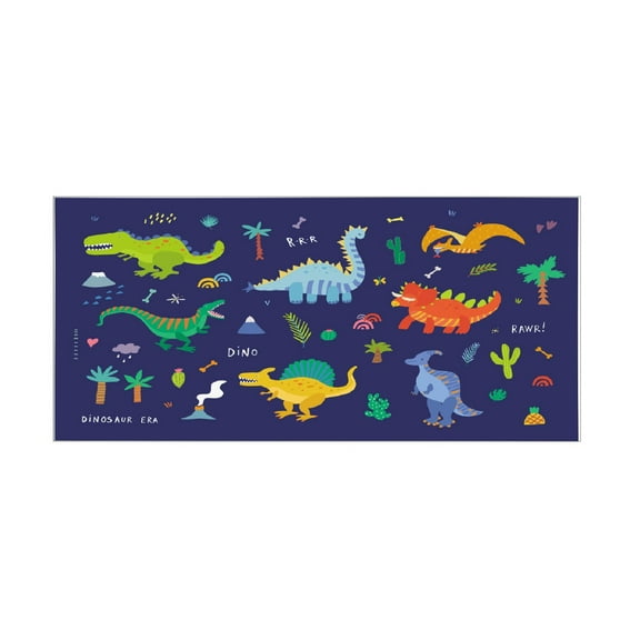 Darzheoy Dinosaur Kids Beach Towel, 30" x 60" Microfiber Dino Sand Free Towels for Boys Bath Pool Travel Towel Quick Dry Ultra Absorbent Super Soft Beach Blanket Bath Shower Towel
