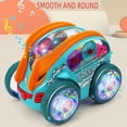 thumbnail image 1 of Darzheoy Dynamic Gear-Powered Car with Led Lights, Kids Transparent Luminous Toy Car, Bump and Go Toy Cars with Colorful Moving Gears, Suitable for Kids Aged 1-3 Years, 1 of 8