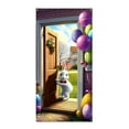 thumbnail image 1 of Darzheoy Easter Bunny Door Cover 71x35 Inch Wreath Egg Easter Door Banner Accessory Hanging Banner Sign Decoration for Happy Easter Party Favors, 1 of 6