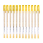 Darzheoy Fine Point White Gel Pens 0.8mm - Waterproof Archival Ink Gel Pens for Drawing, Sketching, Illustration & Adult Coloring Books -No Gel Ink Pens for Dark Paper, A