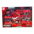 thumbnail image 1 of Darzheoy Fire Truck Vehicle Toy Set, Fire Engine Vehicles in Carrier Truck, Mini Rescue Emergency Fire Truck Car Toy, Birthday Gifts for Over 3 Years Old Boys, 1 of 6