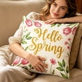 thumbnail image 1 of Darzheoy Floral Pattern Pillow Covers Set, Vintage Breathable Decorative Microfiber Pillow Covers, 2 Pack Pillowcase, Soft Throw Cushion Cover for Living Room, Bedroom, Car, Home, Office, 1 of 7