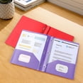 thumbnail image 1 of Darzheoy Folders with Pockets 3 Hole Punched, Pocket Folders with Holes, Plastic Folders for 3 Ring Binder, Binder Folders for Sch-ool, Office, 1 of 5