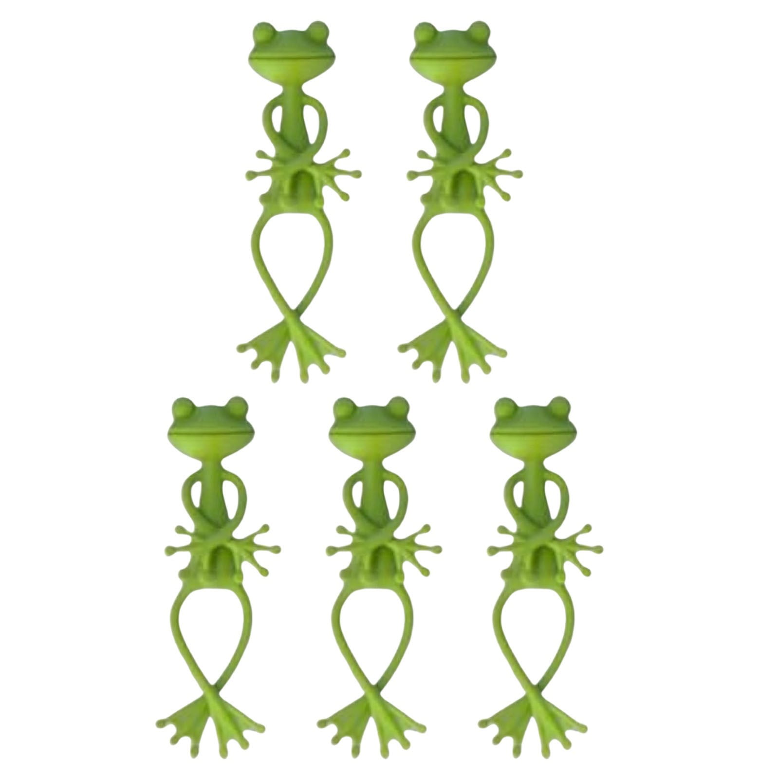 Darzheoy Frog Plant Stand, Green Frog Plant Supports, Cute & Stable ...