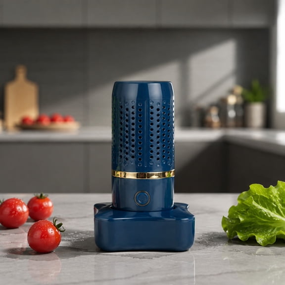 Darzheoy Fruit and Vegetable Washing Machine, Portable Fruit Vegetable Food Purifier Machine, Fruit and Vegetable Washing Device for Cleaning Veggie, Grains, Rice, Meat, Seafood